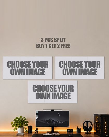 Mix & Match Any 3-Piece Split Posters | Pick Any 3 or 8